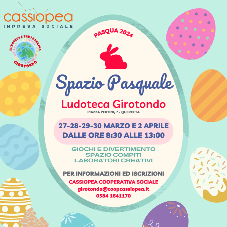 SPAZIO PASQUALE ALLA LUDOTECA GIROTONDO